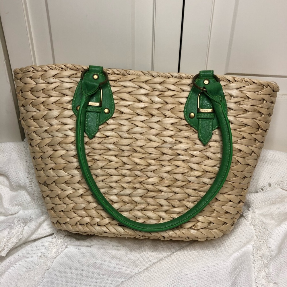 Straw Studios Straw Tote Bag Gem